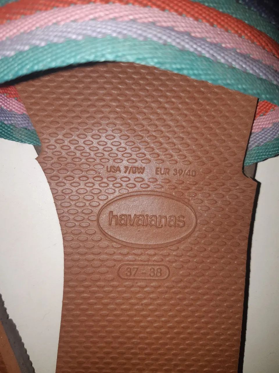 Rasteirinha Havaianas - Pouquíssimo uso - Foto 2