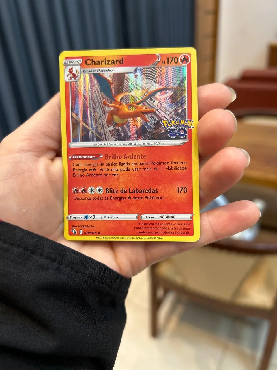 Carta Pokémon Charizard