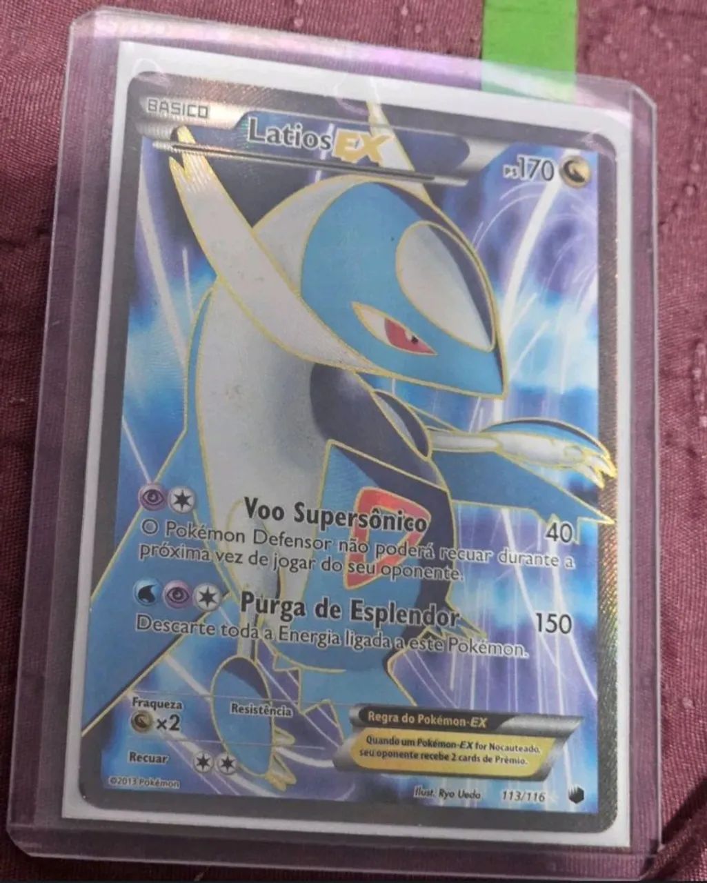 Carta Pokemon Latios de (2013) (113/116)  - Foto 3