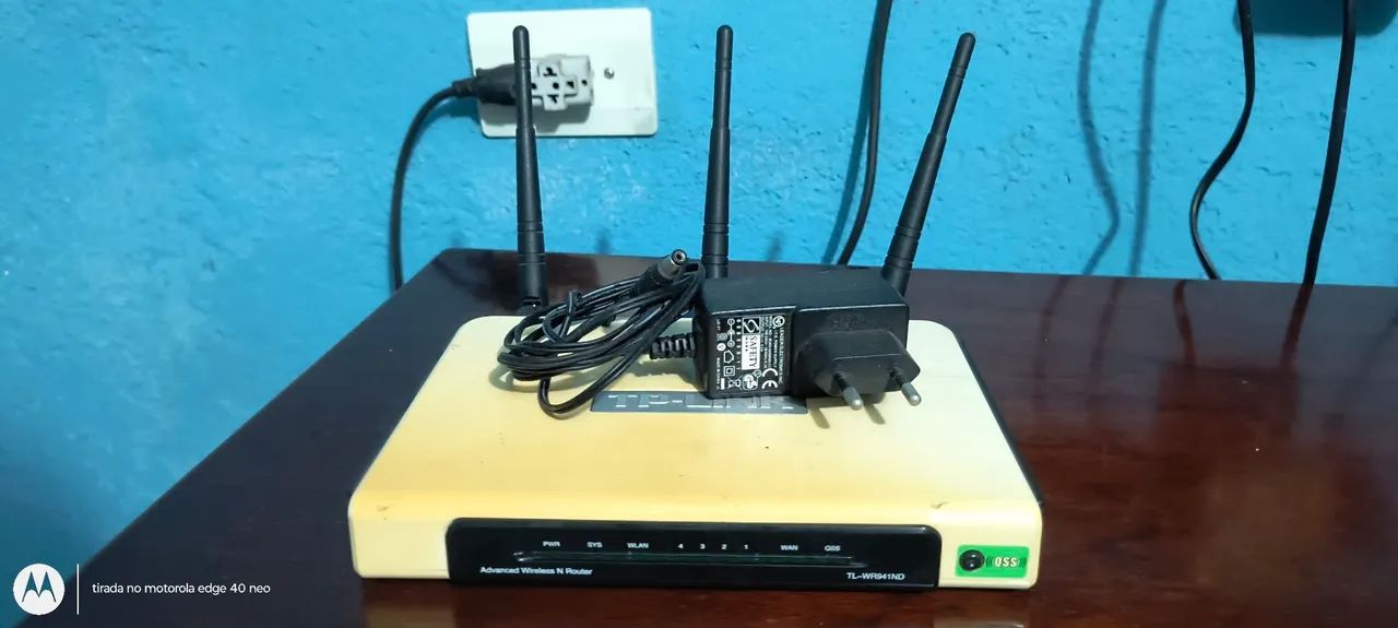 Roteador TP Link WR941ND 3 ANTENAS 