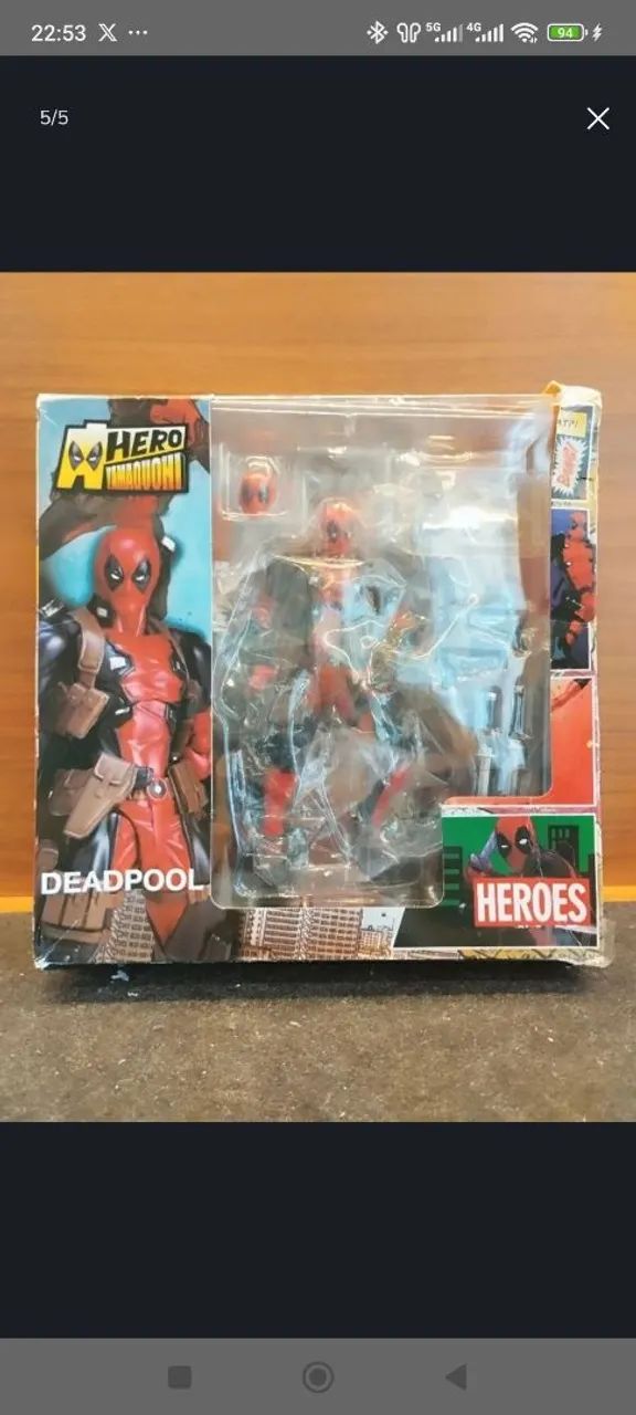 boneco dead pool - Foto 2