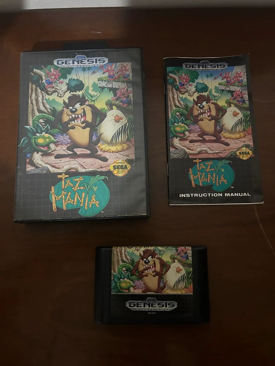 Taz Mania Mega Drive 