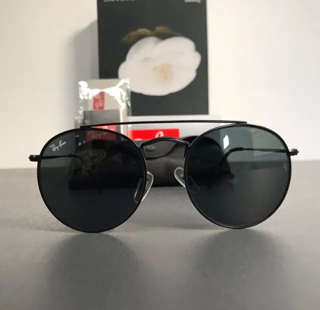 óculos de sol ray ban ponte dupla - Foto 2