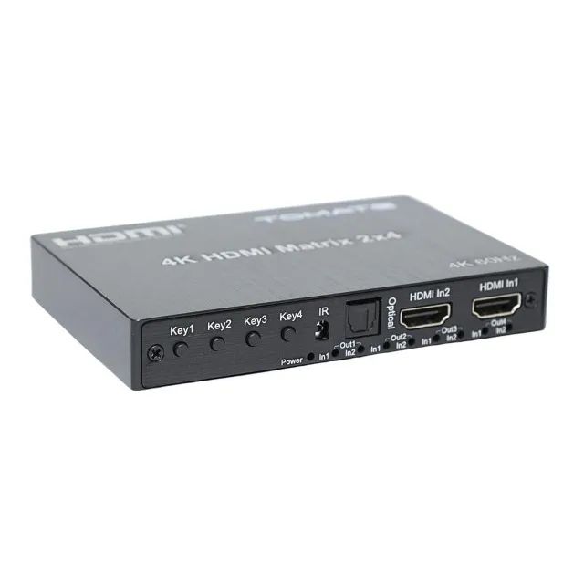 Splitter Distribuidor Hdmi 2x4 4K MHD-214 - Foto 2