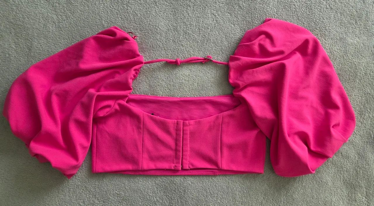 Cropped zara - Foto 2
