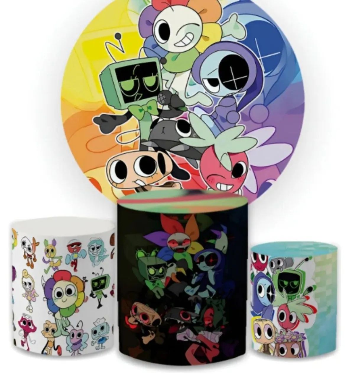 Kit de capas painel e cilindros DANDYS WORLD  e LEGO JURASSIC 