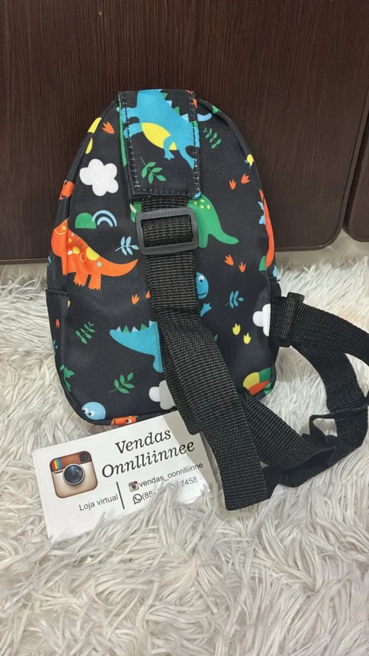 Bag infantil dinossauro  - Foto 5