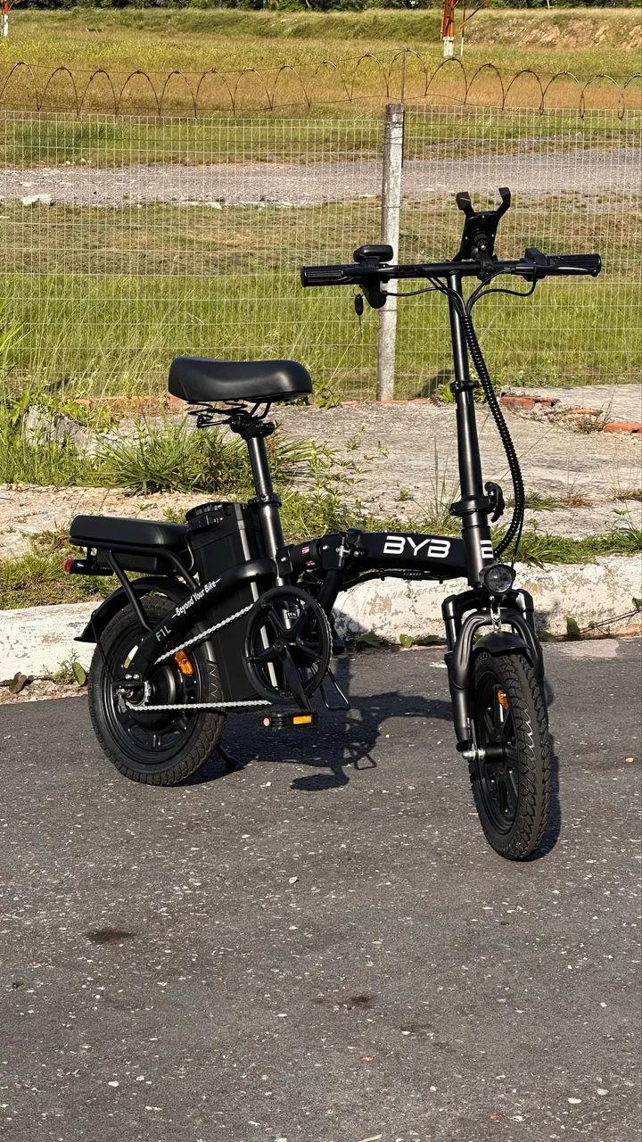 Bike elétrica NOVA NO PLÁSTICO 