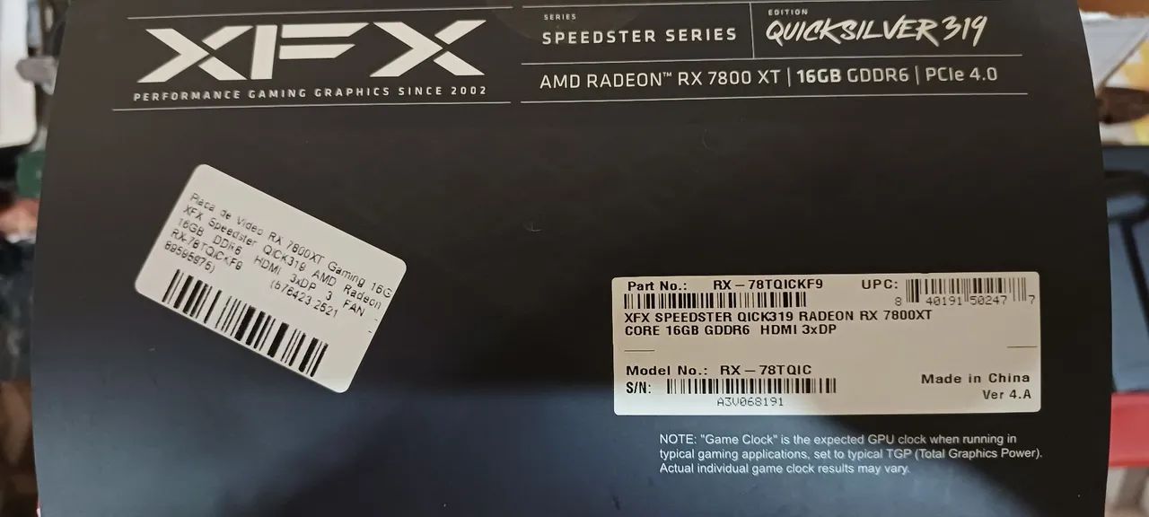 Placa de video RX 7800 XT 16 GB - Foto 2
