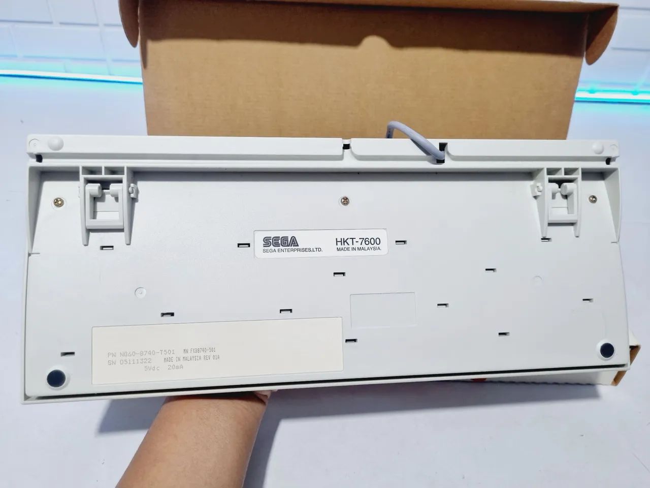 TECLADO OFICIAL DREAMCAST ORIGINAL - Foto 5