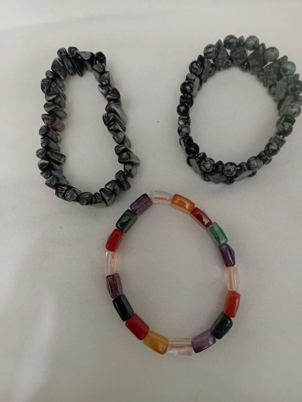 Pulseiras,braceletes e pingentes  pedras semi preciosas - Foto 4