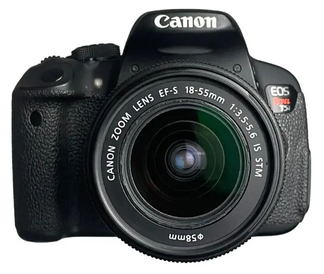 Câmera Fotográfica Canon Eos Rebel T5i Lente Efs 18-55mm Ou 55