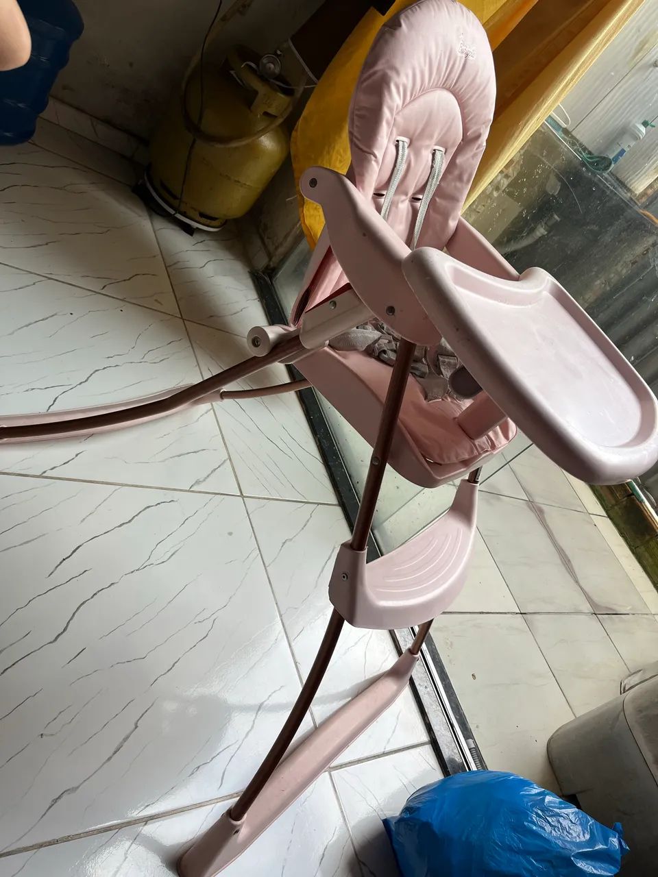 Cadeira de alimentação Infantil menina  - Foto 2