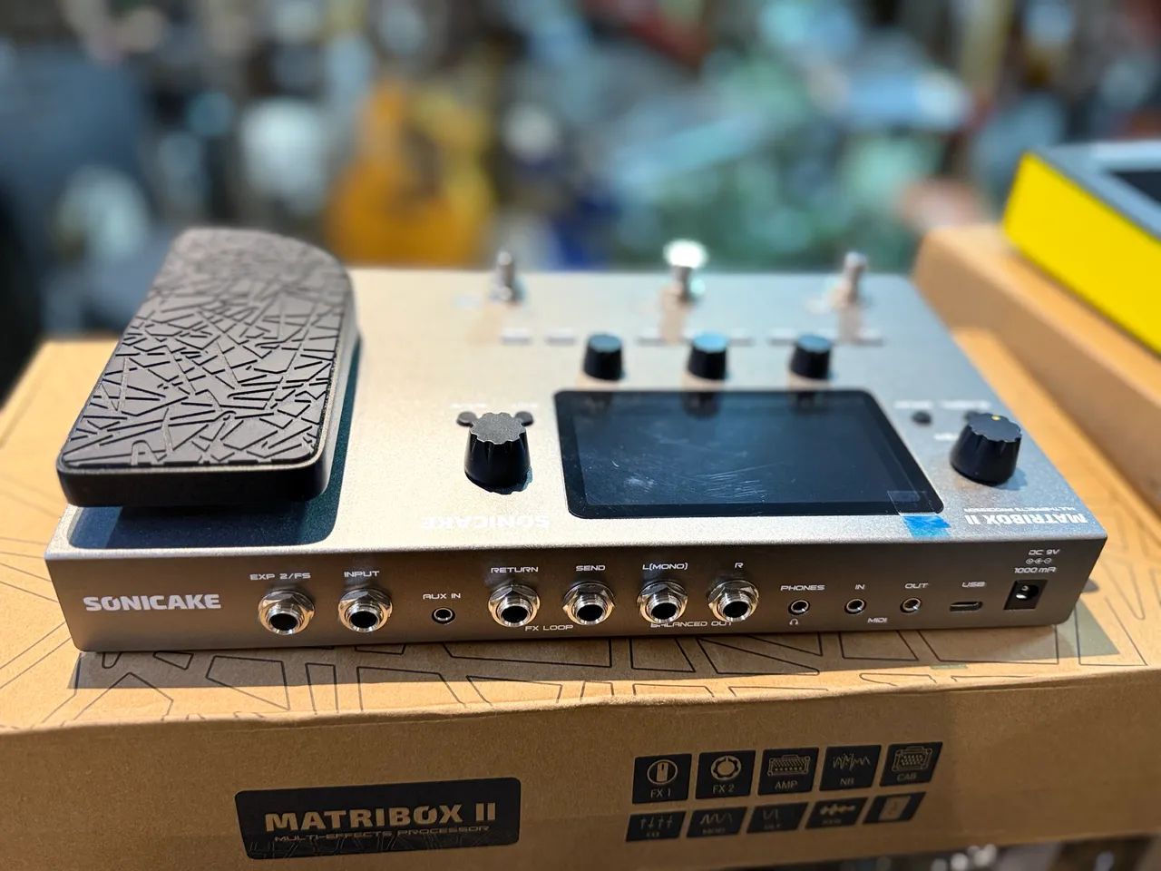 Pedaleira Sonicake Matribox II Nova na Caixa com IR Loader e Interface USB - Foto 4