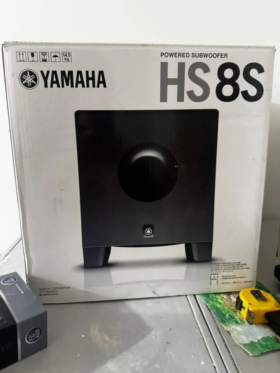 Sub Yamaha HS8 ( subwoofer ativo ) 