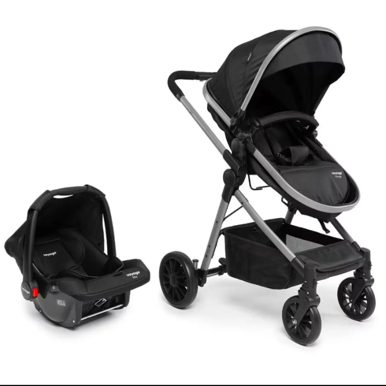 Carrinho de bebê Moisés Voyage Prestige - Foto 5