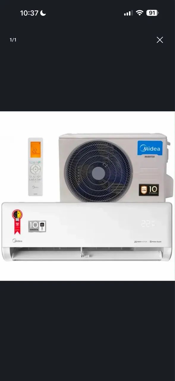 Vendo ar condicionado 18.000BTUs - Foto 3