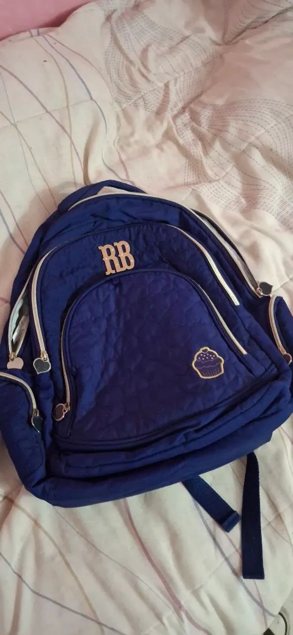 Mochila Rebecca Bonbon RB azul roxa
