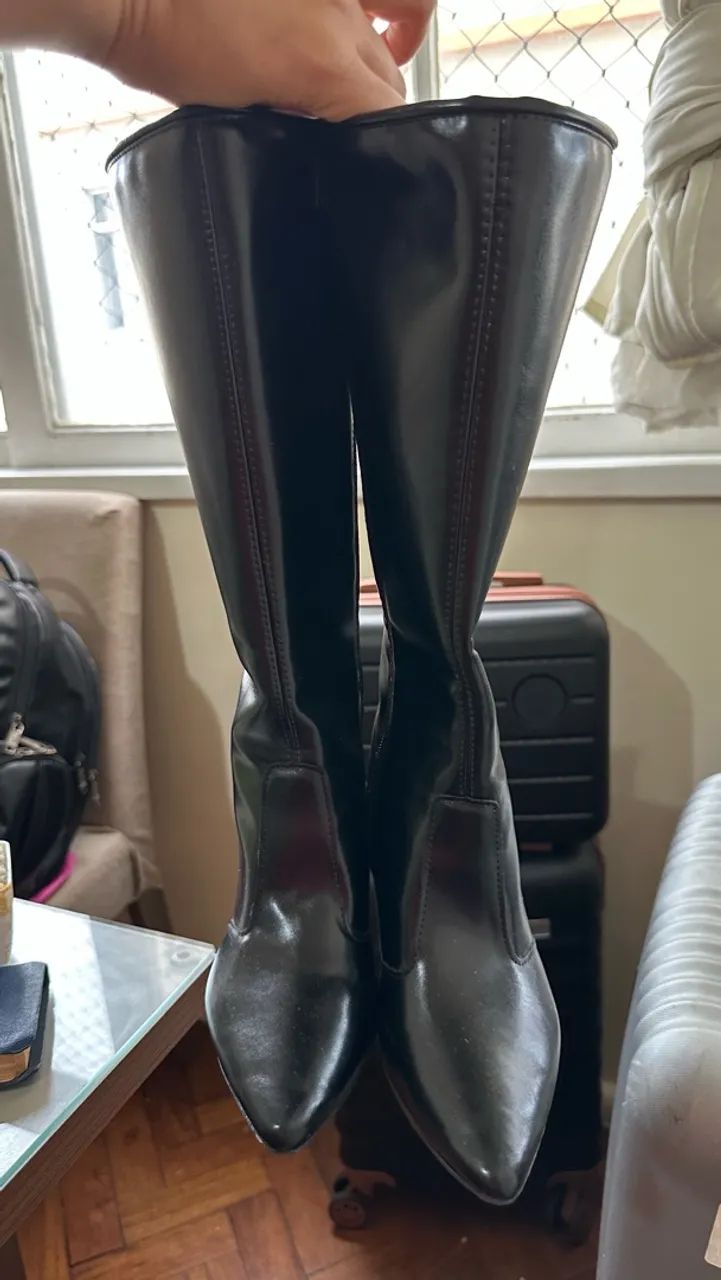 Vendo Bota Cano Alto N 35 - Foto 3