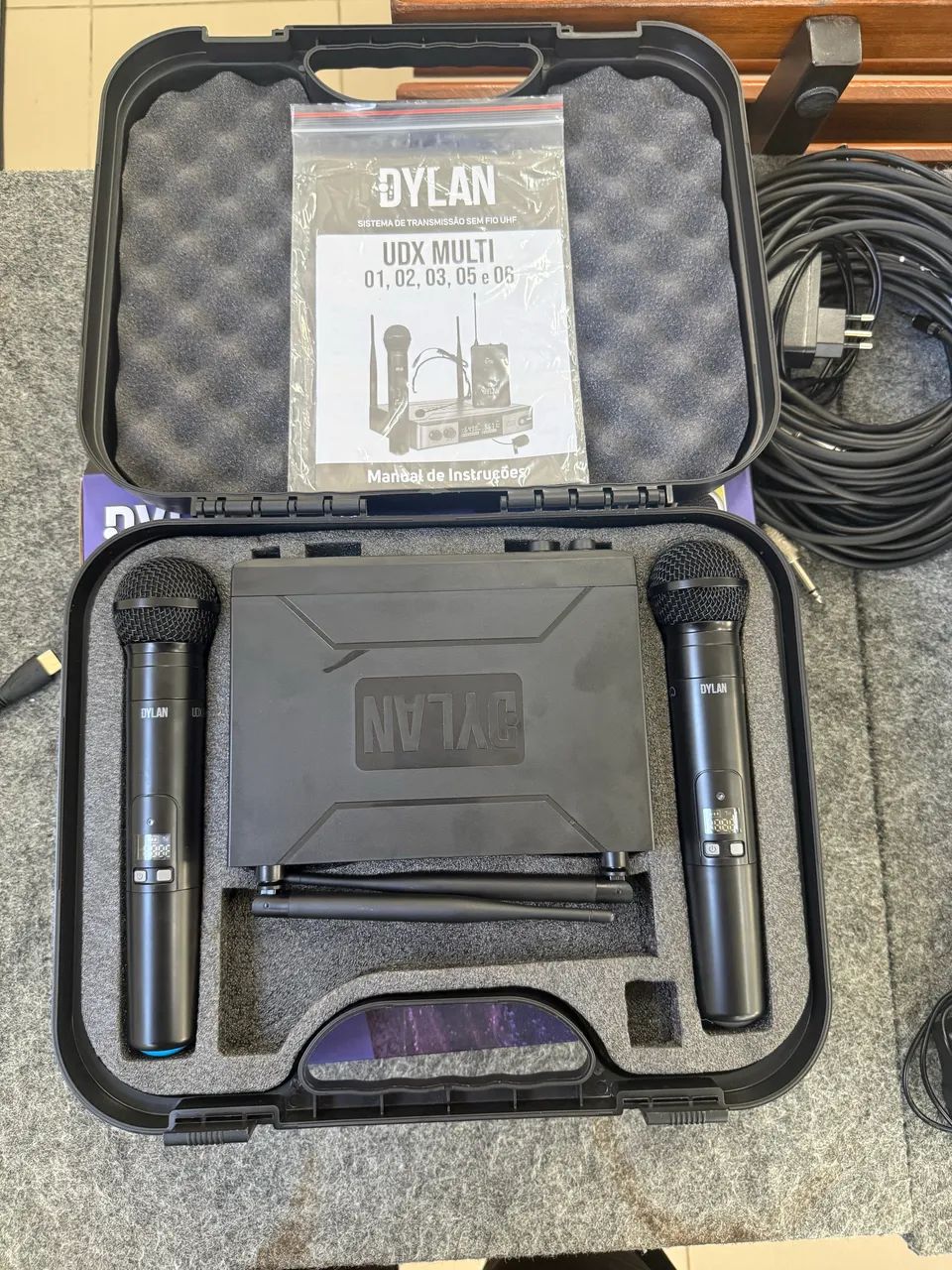 Microfone Dylan - UDX 02 Multi - Sem fio