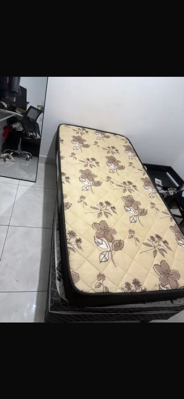Cama de solteiro mais base box  - Foto 2