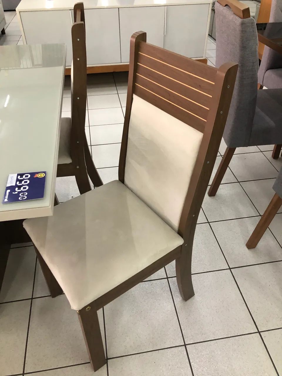 Mesa com 4 cadeiras Nova 999,00 - Foto 5