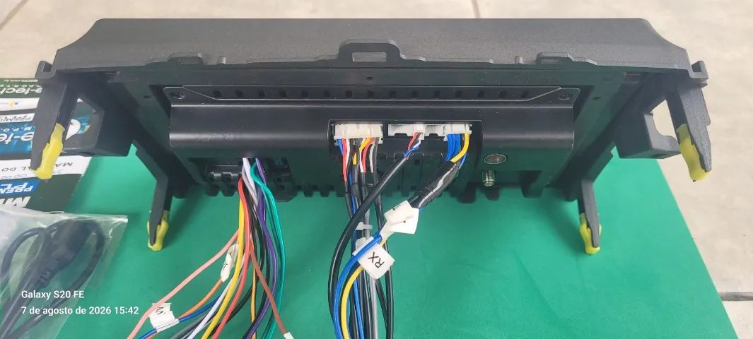 CENTRAL MULTIMÍDIA E-ETECH PREMIUM PLUS TELA GRANDE 9 POL. 2 DIN e MOLDURA COROLLA 2011, S - Foto 5