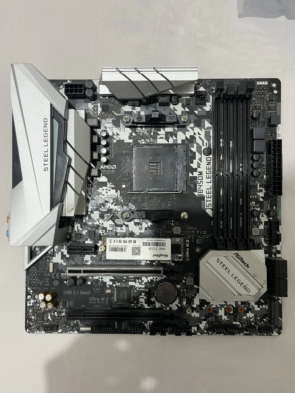 Kit completo de placa-mãe, processador, memória ram e ssd DETALHES NA DESCRIÇÃO!! - Foto 3