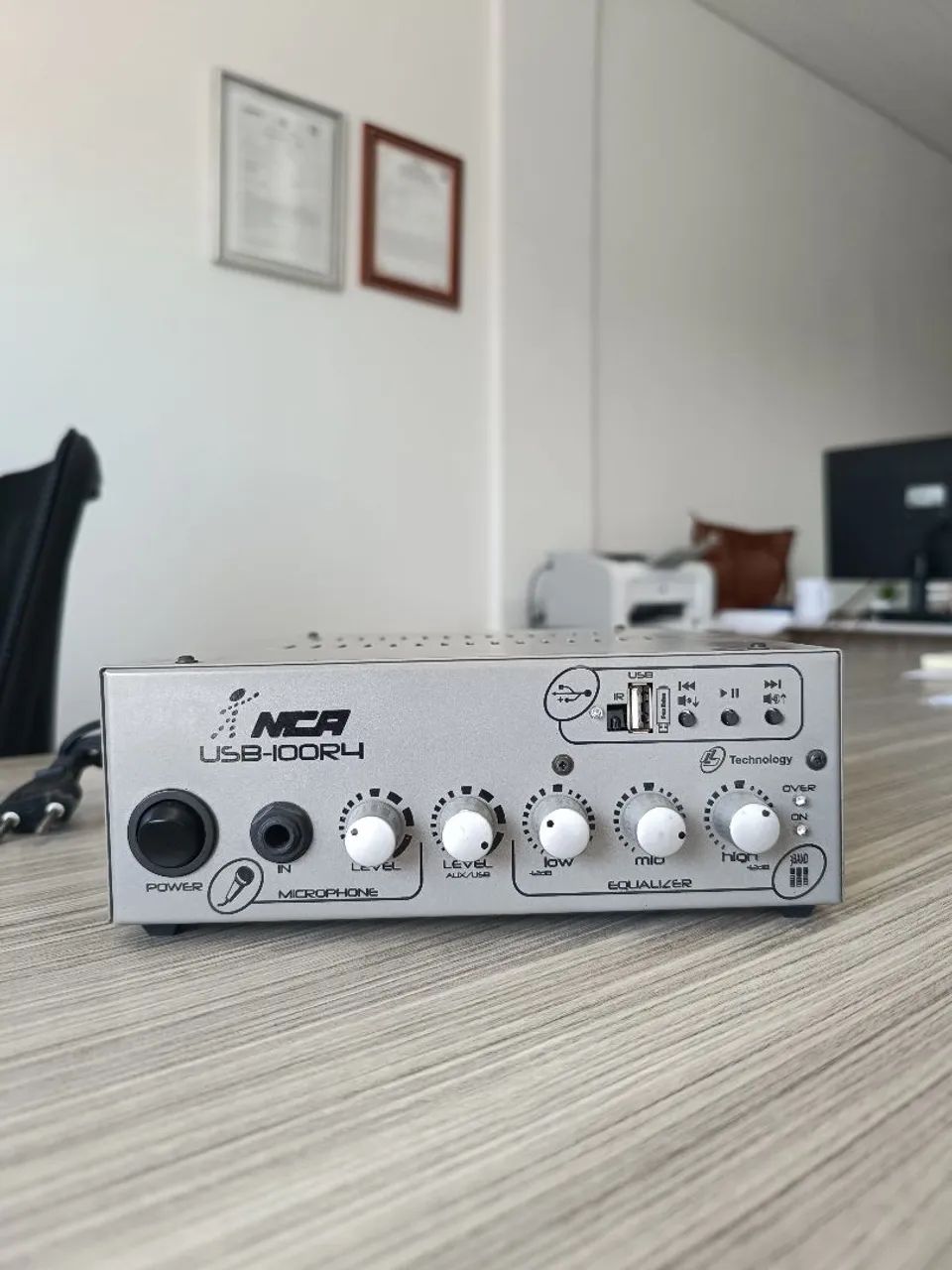 Amplificador de som