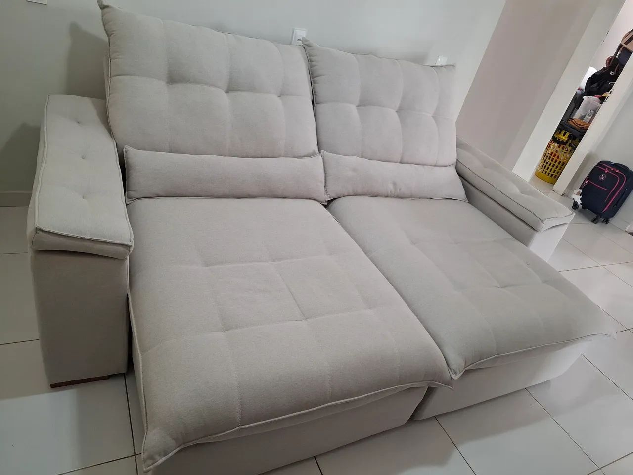 Sofa 4 lugares retrátil  - Foto 2