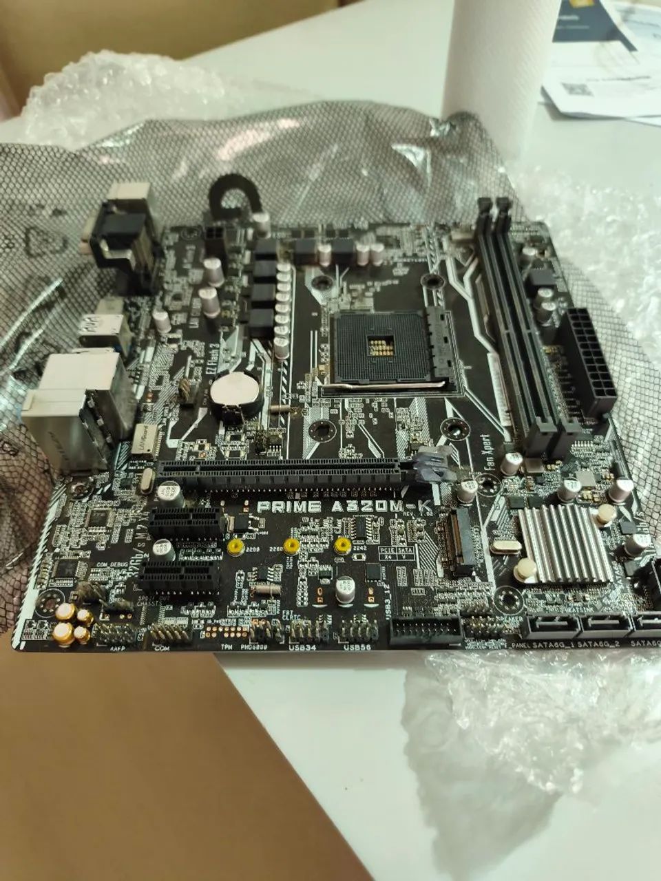 Placa mãe prime A320M-K AMD