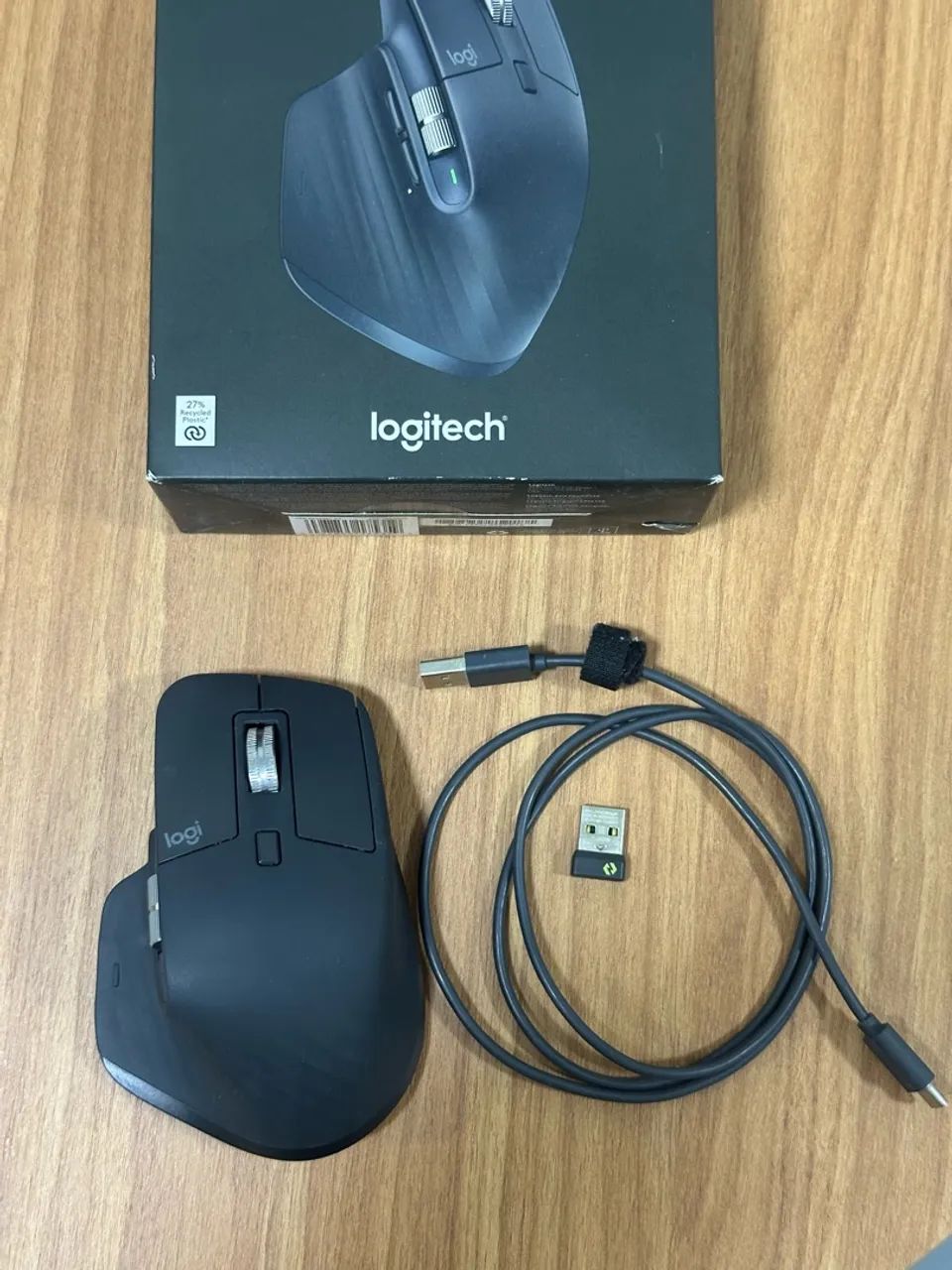 Mouse Logitech MX Master 3S - Completo na Caixa