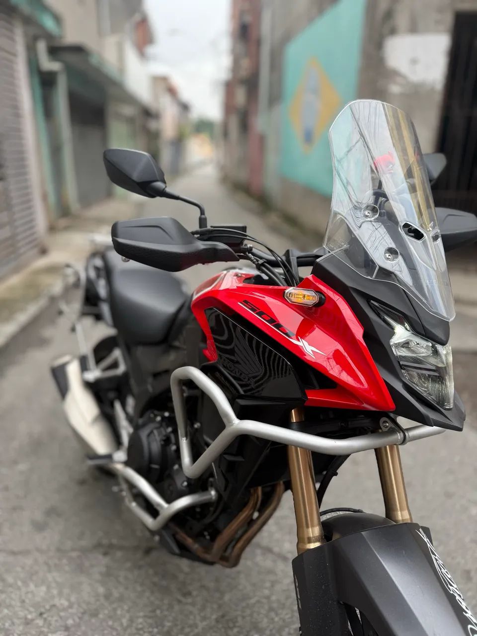 Cb500x 2023 baixo km - Foto 4