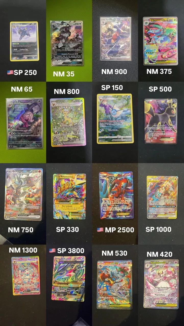 Cartas Pokémon 