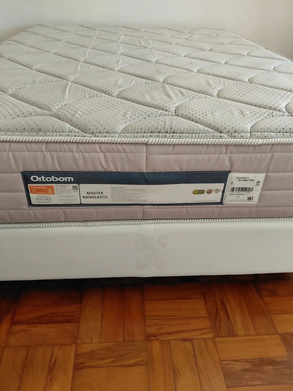 Cama de casal - Colchão e base Ortobom  - Foto 5