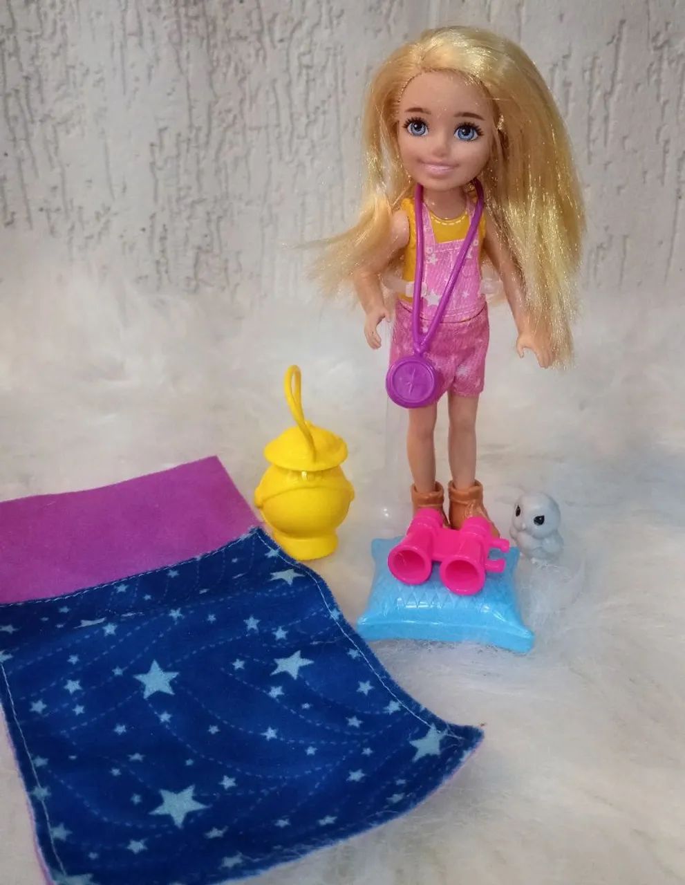 Boneca Barbie, Chelsea acampamento divertido da Mattel. - Foto 2