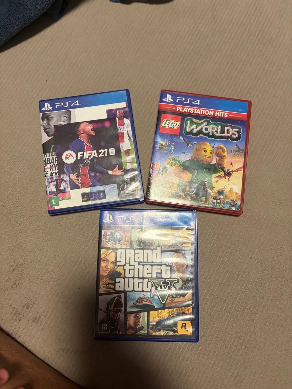 Jogos de ps4. 
