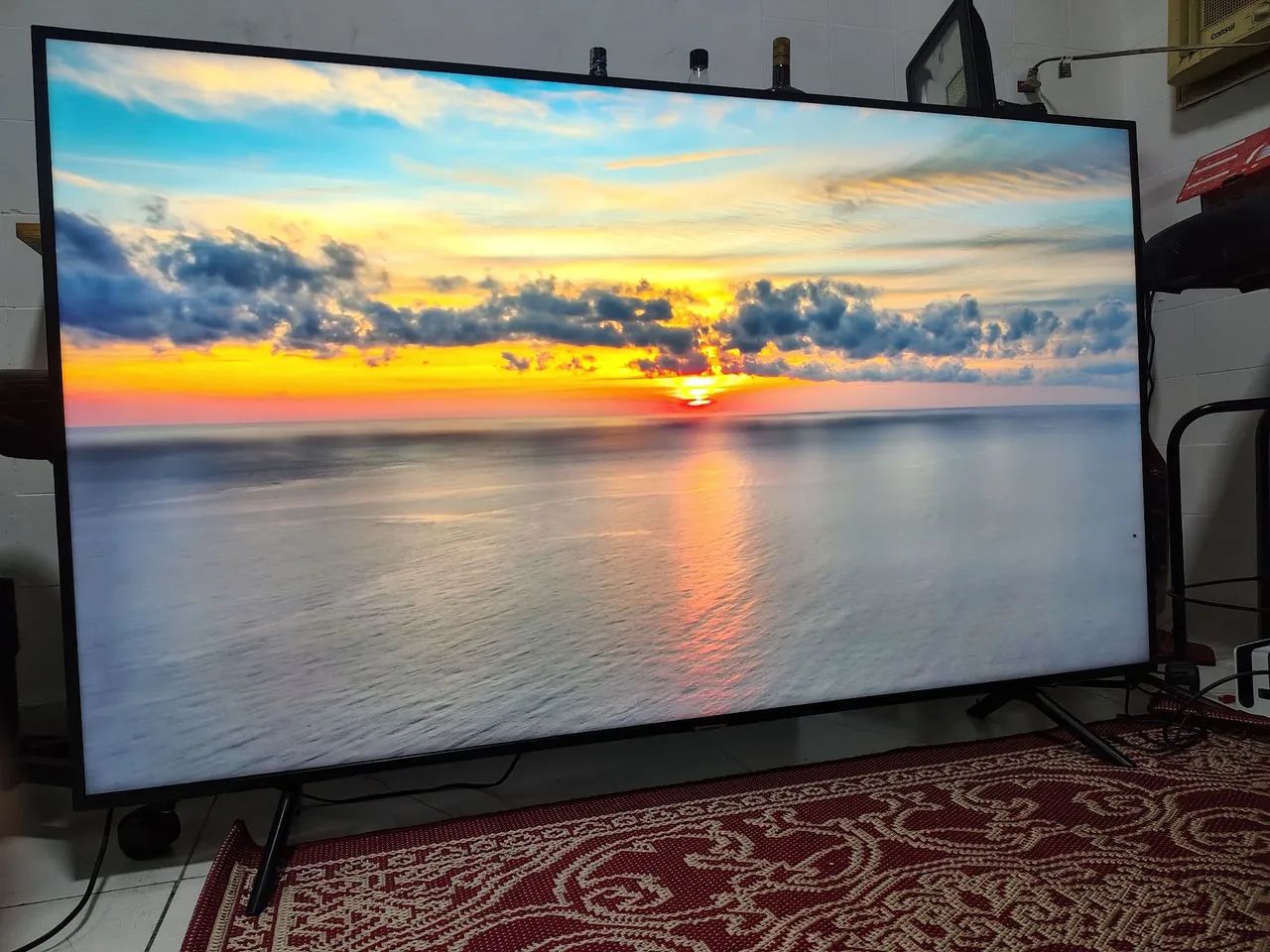 Tv Smart 65 polegadas 4k Samsung IMPECÁVEL  - Foto 4