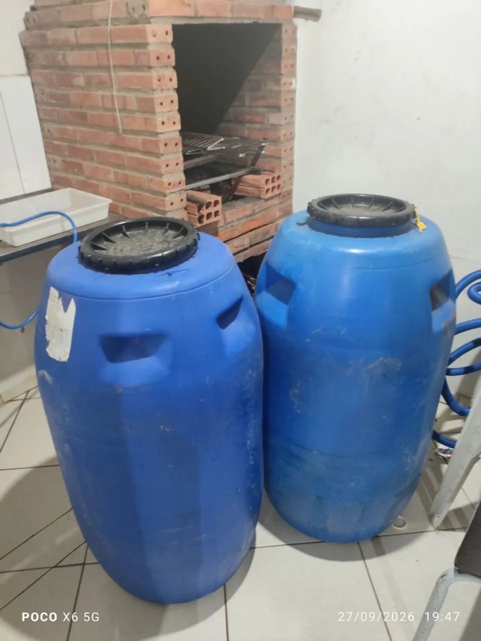 VENDO DUAS BOMBONA 250 litros