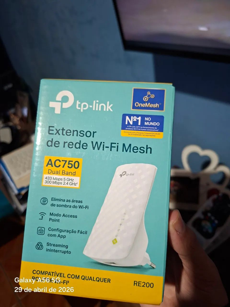 Repetidor de WiFi - Conectividade e Dispositivos de Rede - Santa