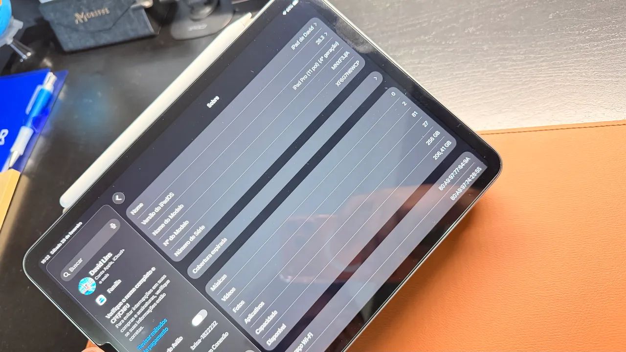 iPad Pro 11 M2 256 GB + Apple Pencil 2º geração - Tablets e E