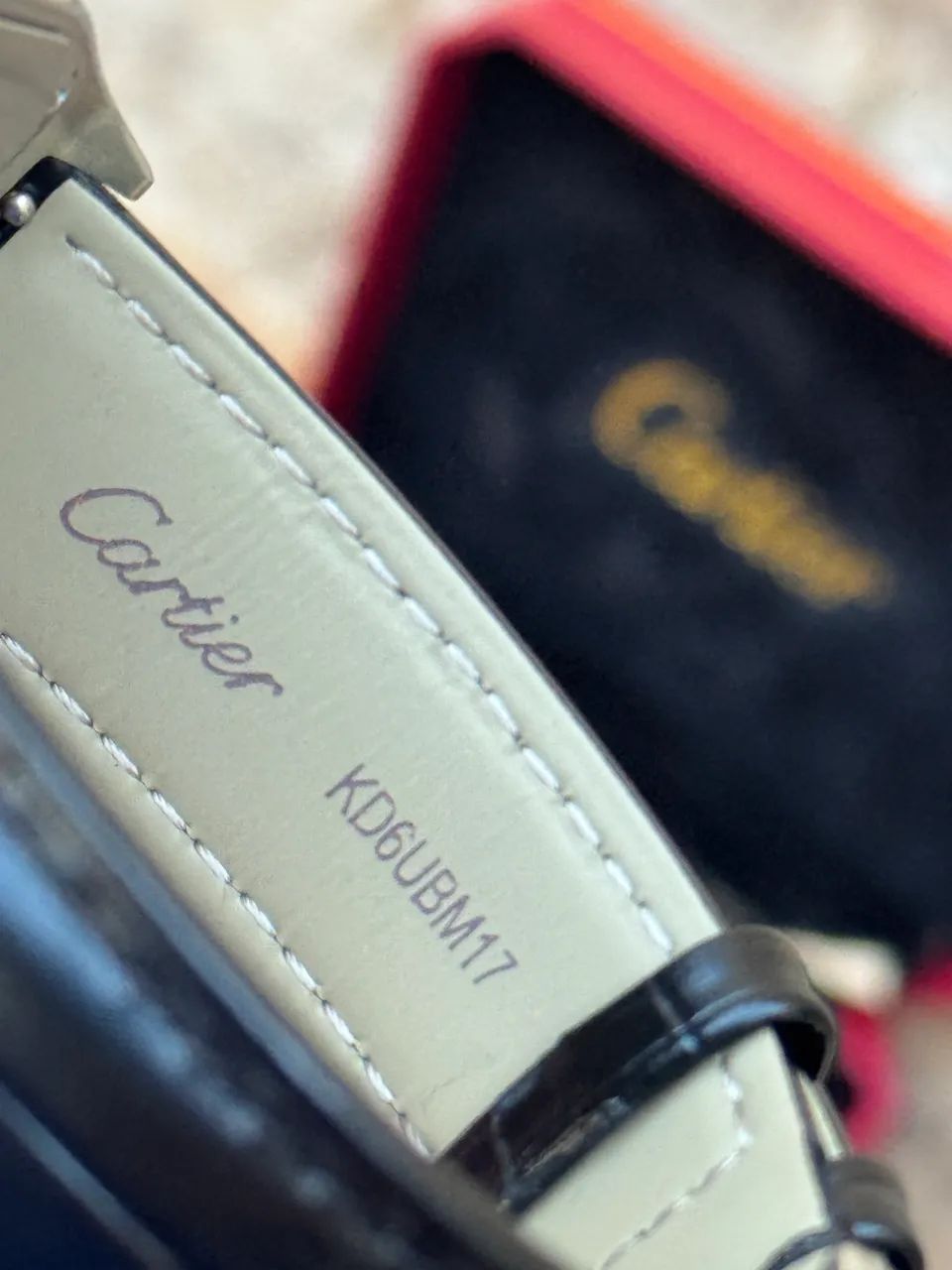 Relogio Cartier Santos Dumont Quartz  - Foto 4