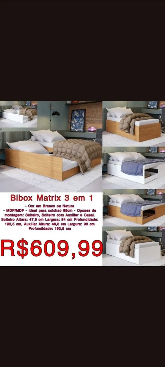 Bibox Matrix 3 em 1