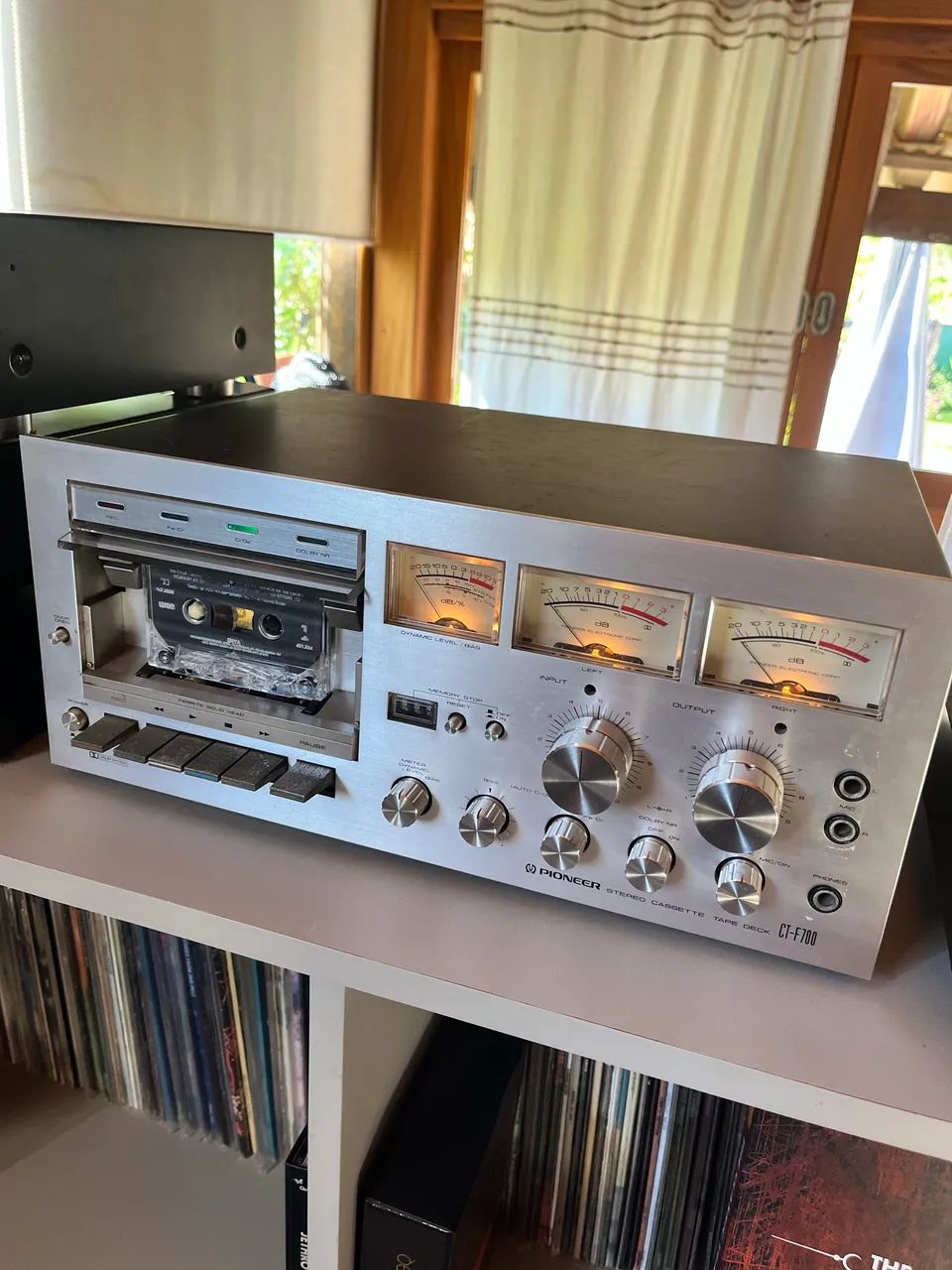 Tape Deck Pioneer CT F700 lindo e raro!