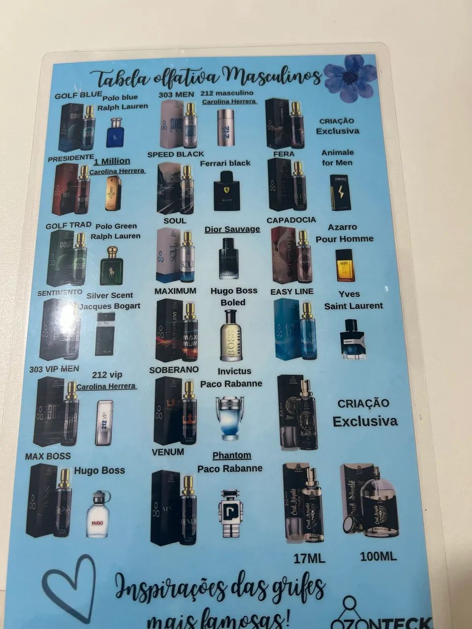 Kit com 15 Perfumes de Mostruário 17ml - Super Importados - Excelente Fixação - R$ 150 - Foto 3