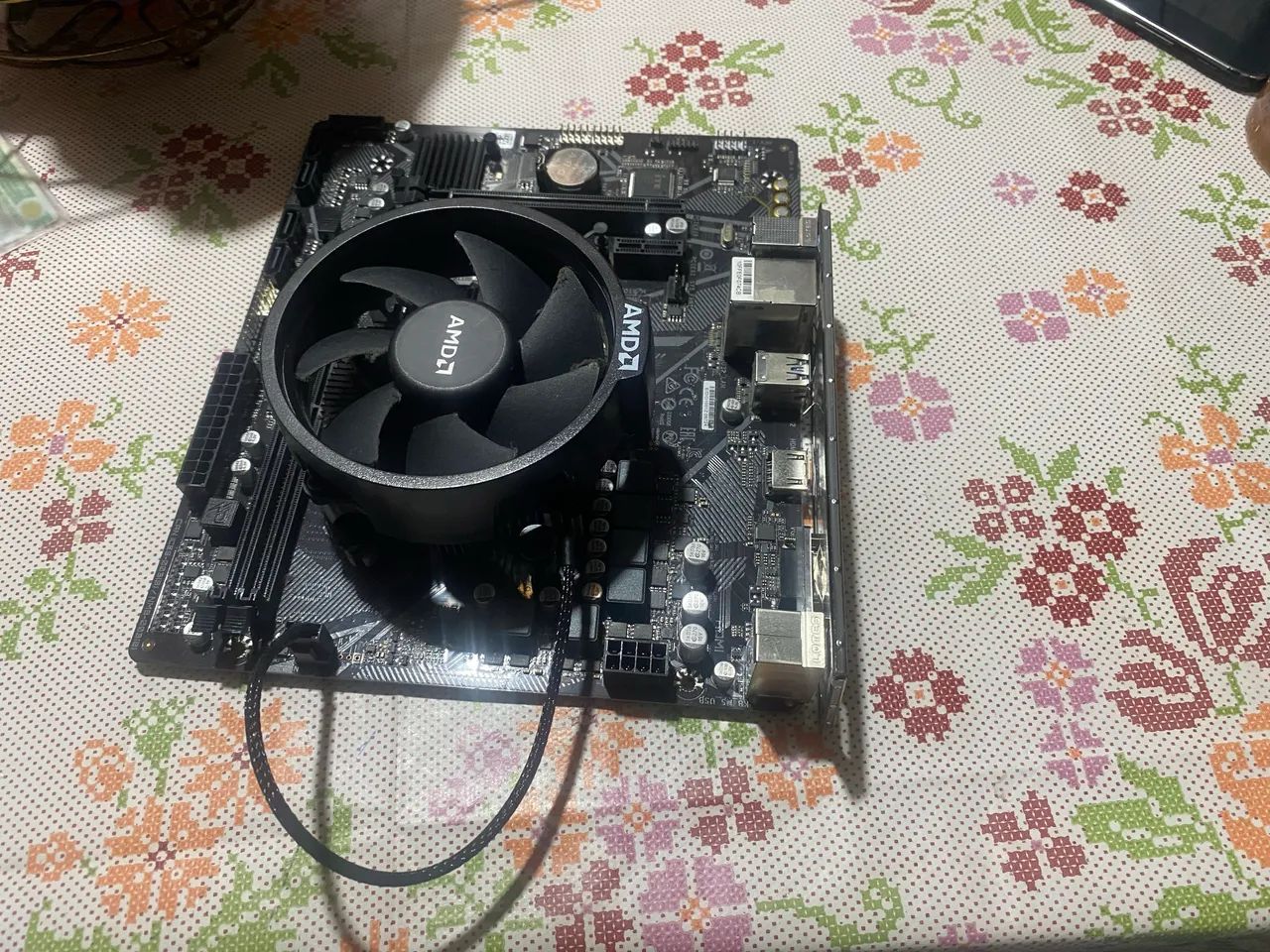 Kit placa mãe e processador  - Foto 2