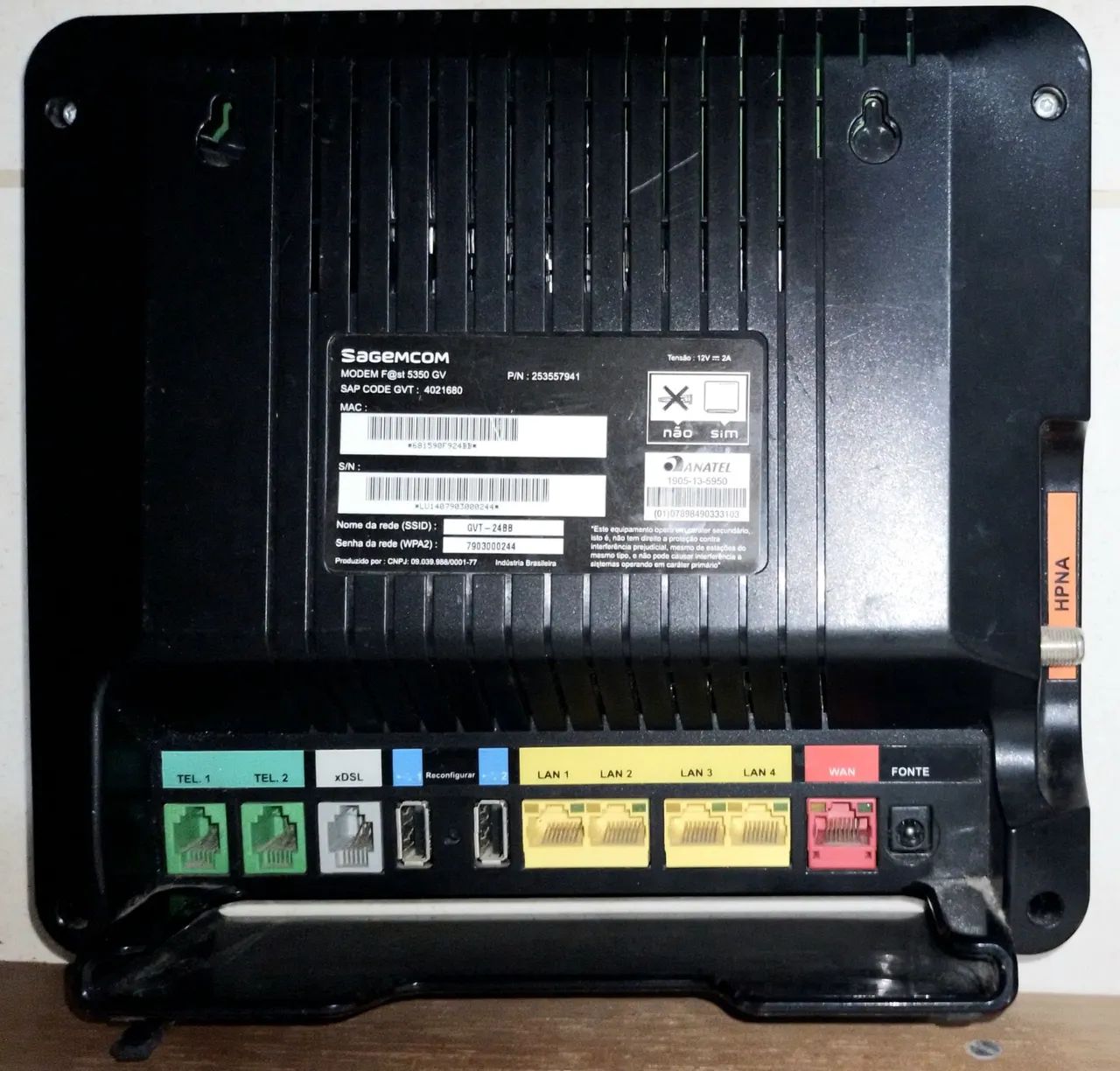 Modem Sagemcom Fast Gv Antigo - Foto 5