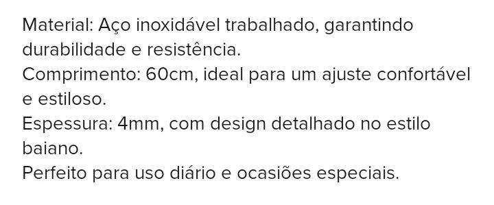 CORRENTE EM AÇO INOXIDÁVEL  - Foto 5