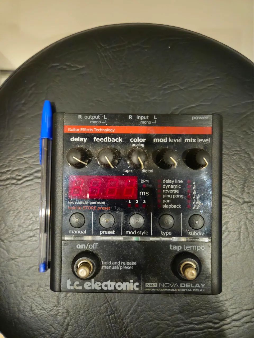 Pedal Tc Electronics Nova Delay