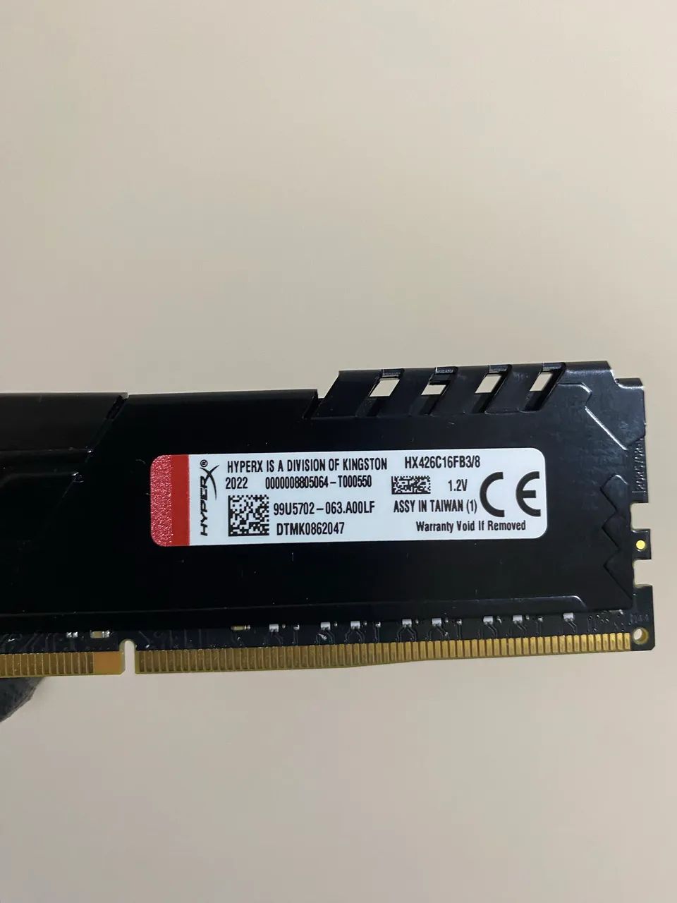 Memória RAM 2x8GB 2666MHz HyperX - Foto 3